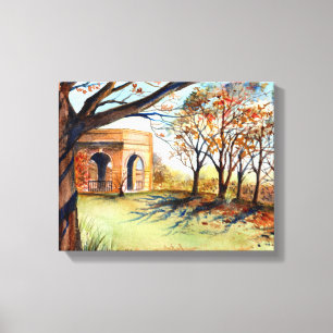 Valley Garden Harrogate by Farida Greenfield Leinwanddruck