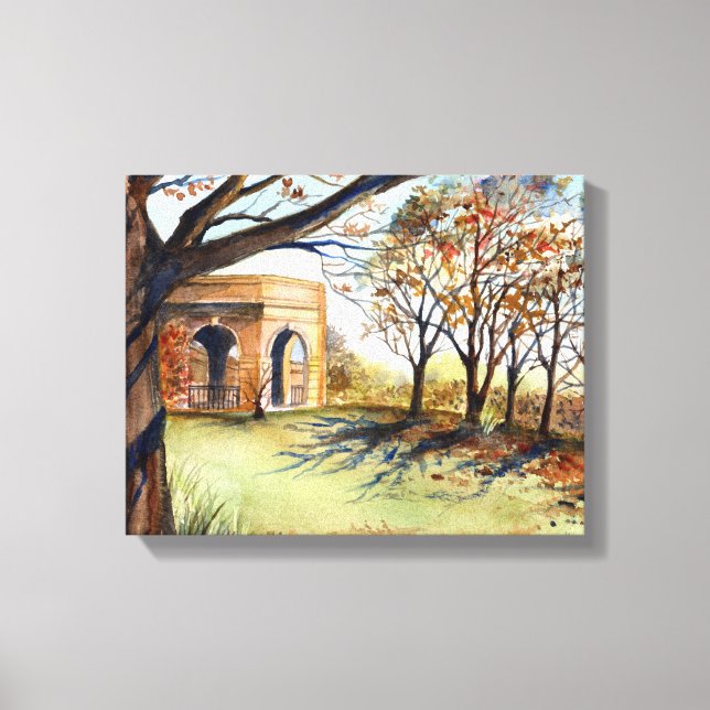 Valley Garden Harrogate by Farida Greenfield Leinwanddruck (Vorderseite)