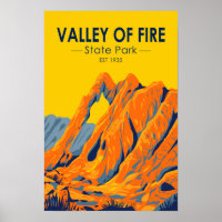 Valley of Fire State Park Nevada Vintage