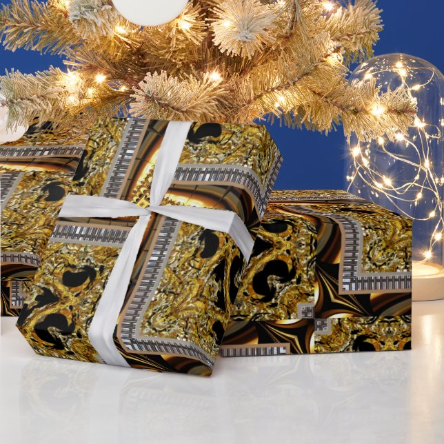 Valley Rox Elegant Designer Wrapping Paper Geschenkpapier (Feiertage)