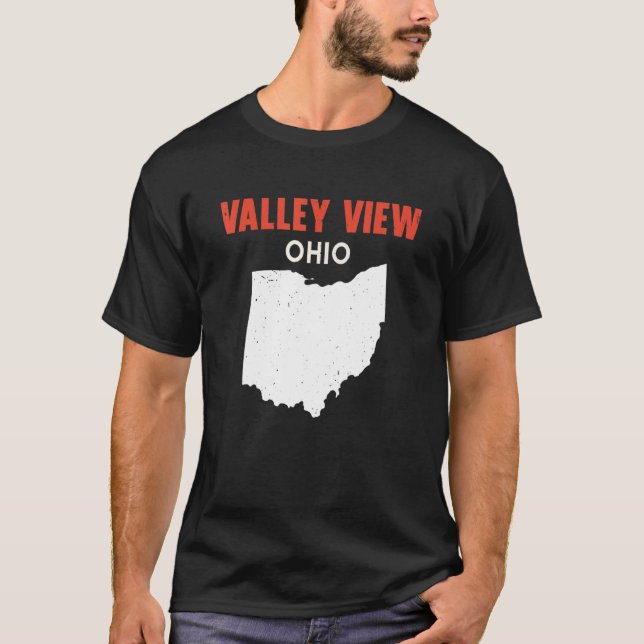 Valley View Ohio USA State America Travel Ohioan T-Shirt (Vorderseite)