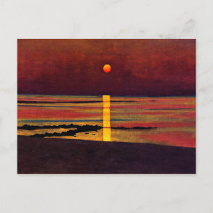 Vallotton - Sunset Postkarte
