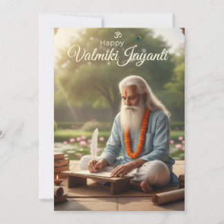 Valmiki Jayanti-Feier Einladung