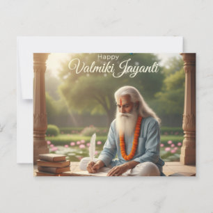 Valmiki Jayanti-Feier Postkarte