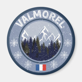 Valmorel Skistation Magnet
