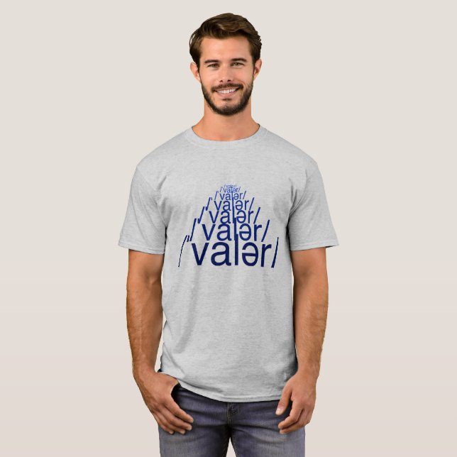 Valor Phonetic T - Shirt Men (Vorne ganz)