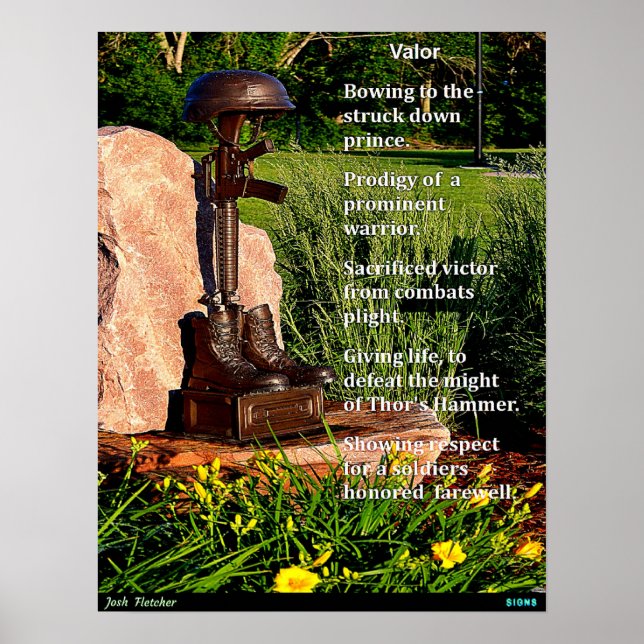 Valor Poster (Vorne)