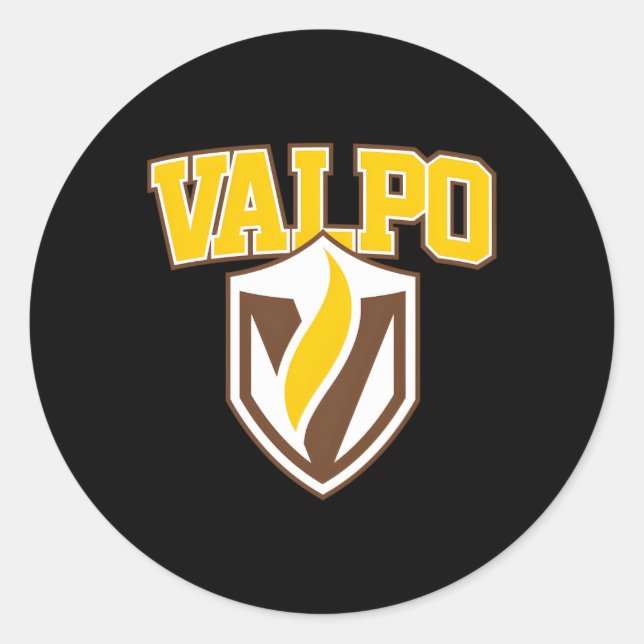 Valparaiso Beacons Icon Runder Aufkleber (Vorderseite)