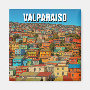 Valparaiso Chile Magnet