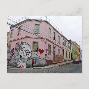 Valparaiso, Chile Postkarte