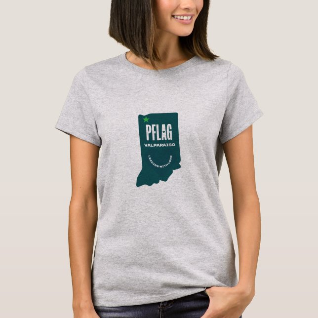 Valparaiso PFLAG Kapitel T - Shirt (Vorderseite)