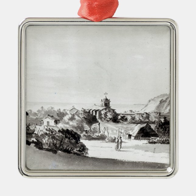 Valparaiso Silbernes Ornament (Vorne)