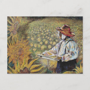 Valparaíso Sonnenblumen Postkarte