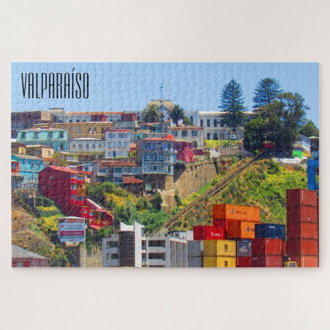 Valparaíso-Standseilbahn Puzzle (Horizontal)