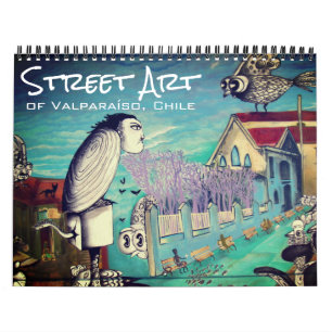 valparaíso Straße Art 2025 Kalender