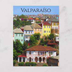 Valparaíso Zuhause Postkarte