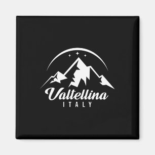 Valtellina Italien Ski Resort Skifahren Snowboarde Magnet