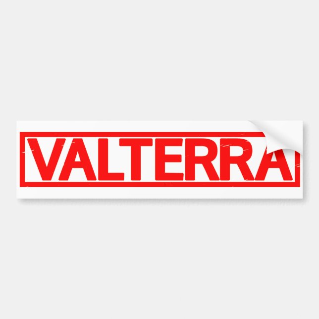 Valterra-Briefmarke Autoaufkleber (Vorne)