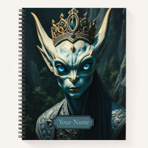 Valtharion der uralte Elfenkönig - Dark Fantasy Notizbuch