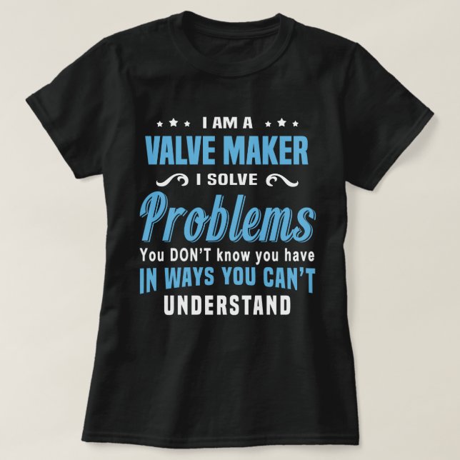 Valve Maker T-Shirt (Design vorne)