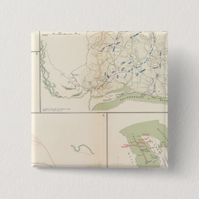 Valverde, Shiloh, Ft Craig, Roanoke Island Button (Vorderseite)