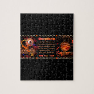 Valxart Skorpions-Schützetierkreis Spitze Puzzle