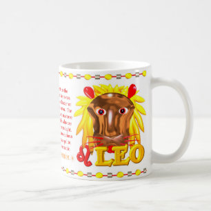 ValxArt Tierkreis-Feueraffe Löwe geborenes 1956 Kaffeetasse