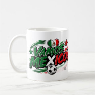 VAMOS MEXICO! Fan  Mexikanischer Stolz Fußb Kaffeetasse