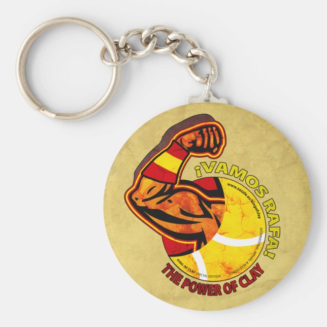 Vamos Rafa! Schlüsselanhänger (Vorne)