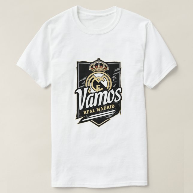 Vamos real Madrid T-Shirt (Design vorne)