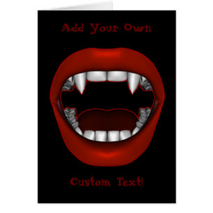 Vamp Mouth Card