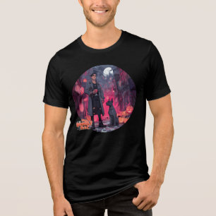 Vamp Party Halloween Tri-Blend Shirt