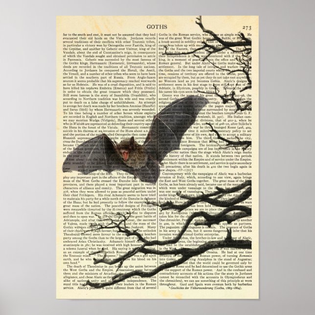 Vampir Bat, Gotik, Dracula, Bat, Natur Poster (Vorne)