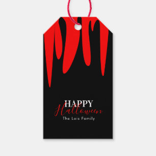 Vampir-Blut-Halloween-Tüte Geschenkanhänger