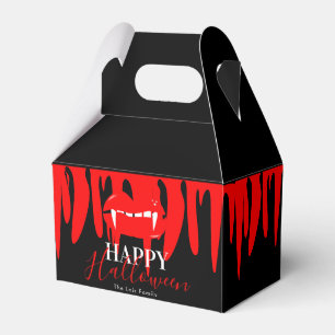 Vampir-Blut-Lippen Halloween-Geburtstagsfeier Geschenkschachtel