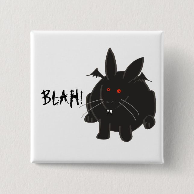 Vampir Bunneh Button (Vorderseite)
