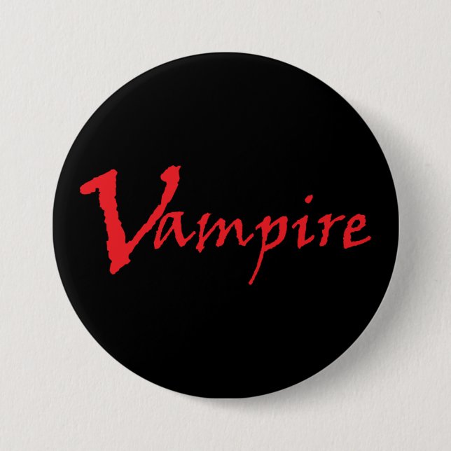 Vampir Button (Vorderseite)