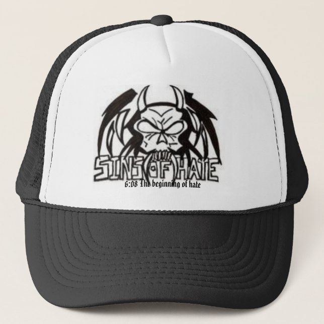 Vampir/Demon/608 Truckerkappe (Vorderseite)