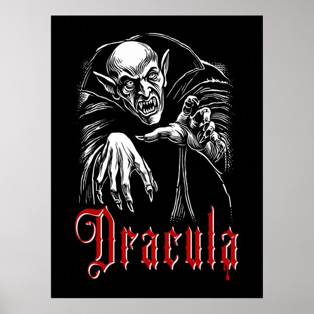 Vampir Dracula Poster (Vorne)