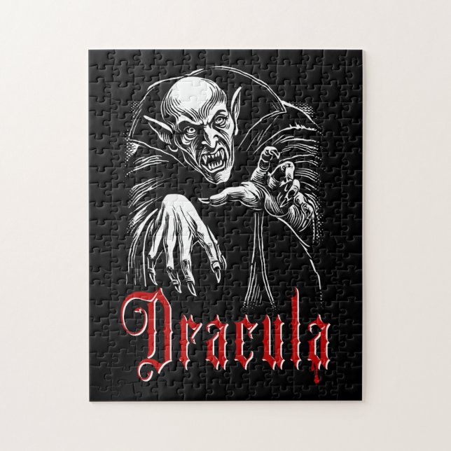 Vampir Dracula Puzzle (Vertikal)