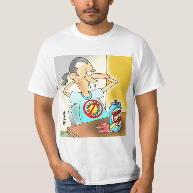 VAMPIR FEIERT HALLOWEEN T-Shirt (Vorderseite)