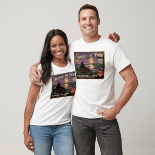 Vampir im Mosquito Park Burlington Iowa T-Shirt