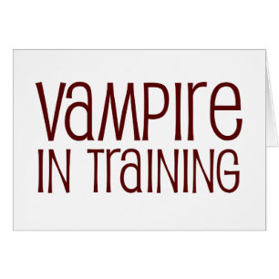 Vampir im Training