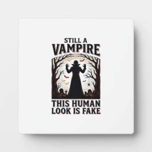 Vampir-Kostüm-Shirt Lustiges Halloween-Mensch-Verk Fotoplatte