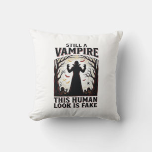 Vampir-Kostüm-Shirt Lustiges Halloween-Mensch-Verk Kissen