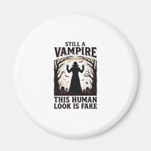 Vampir-Kostüm-Shirt Lustiges Halloween-Mensch-Verk Magnet