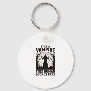 Vampir-Kostüm-Shirt Lustiges Halloween-Mensch-Verk Schlüsselanhänger
