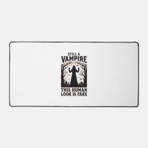 Vampir-Kostüm-Shirt Lustiges Halloween-Mensch-Verk Schreibtischunterlage