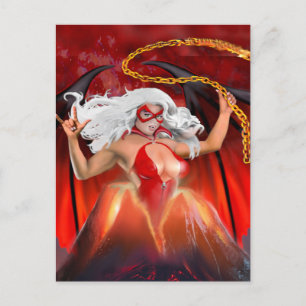 Vampir-Mädchen wollen einfach nur Spaß haben! Postkarte