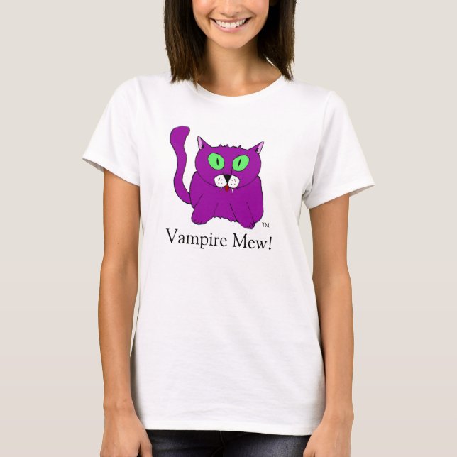 Vampir Mew Spitze T-Shirt (Vorderseite)